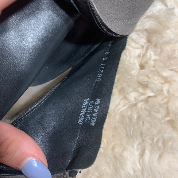 PAUL GREEN DELGADO GREY SUEDE ANKLE BOOTIES - Picture 5 of 6